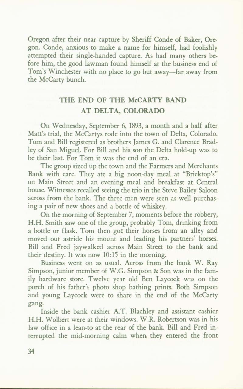 THE McCARTYS--they rode with Butch Cassidy. timb0762k
